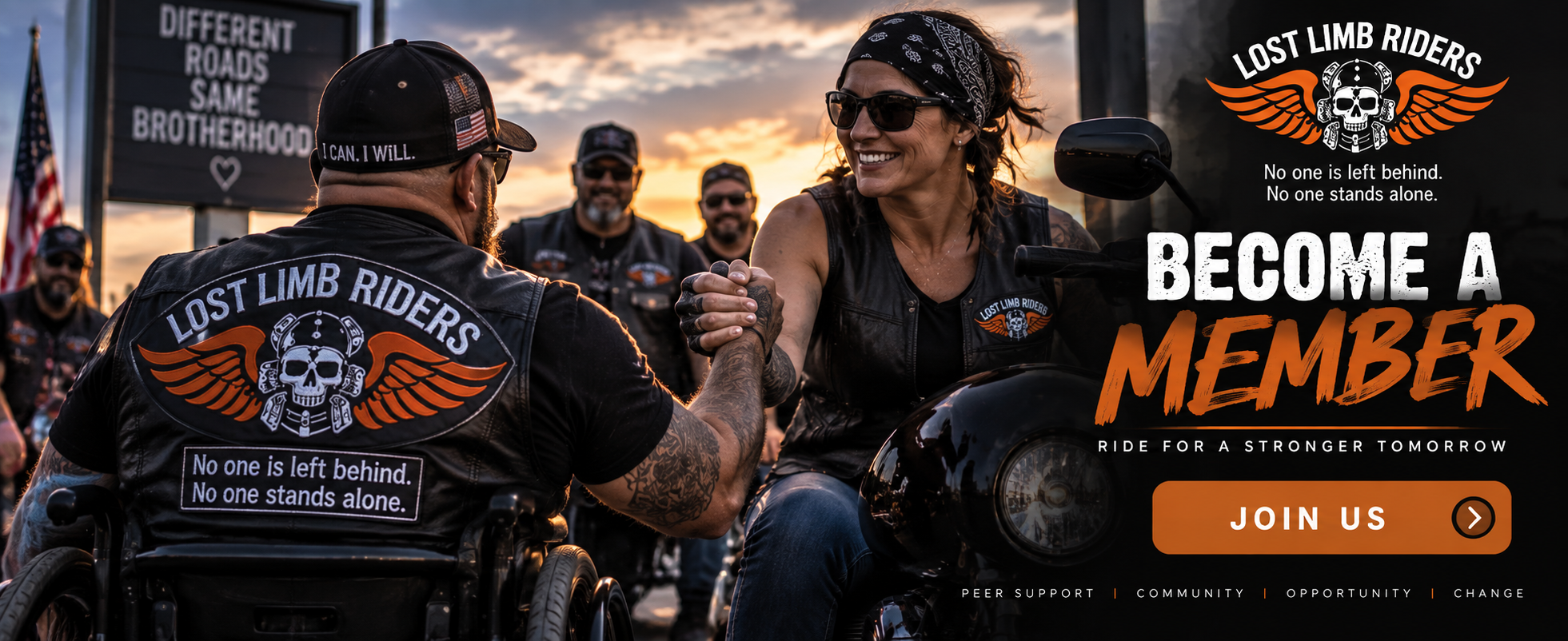 Lost Limb Riders Become a Member