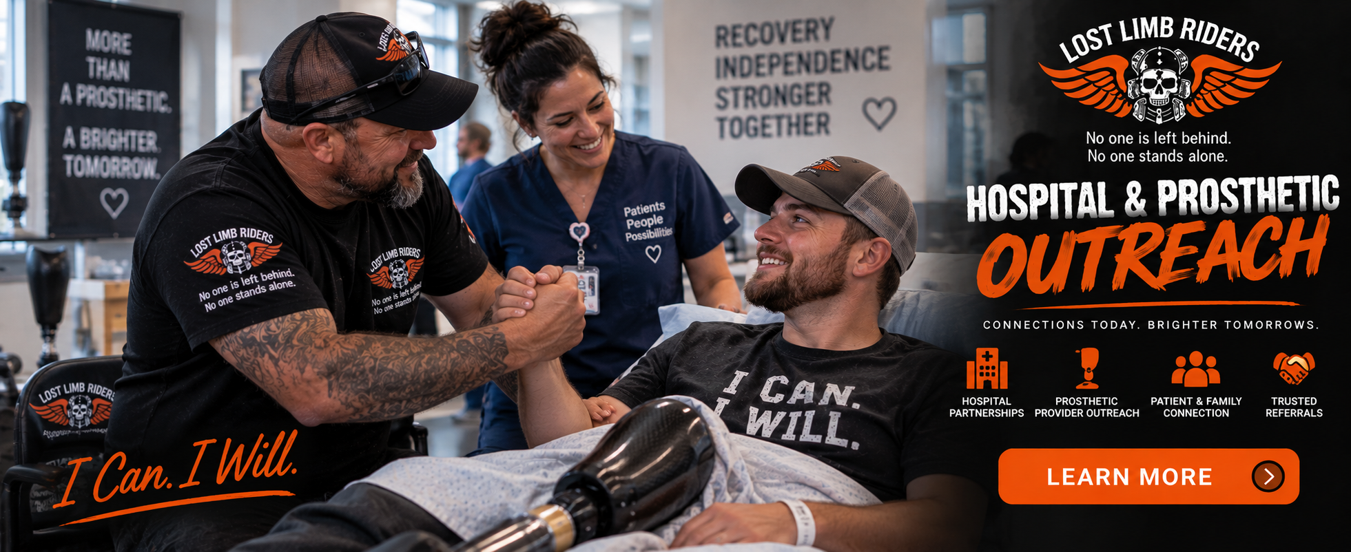 Lost Limb Riders Hospital and Prosthetic Outreach